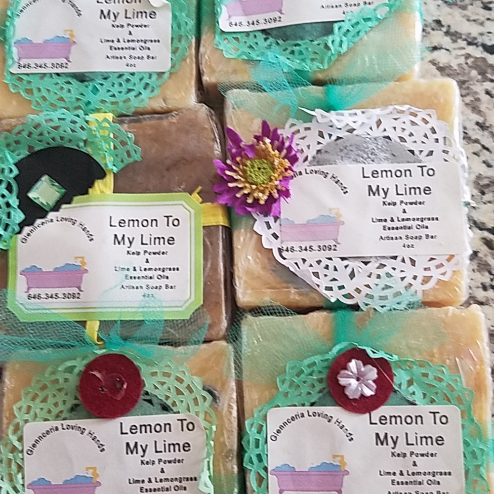 Lemon To My Lime * Artisan Soap Bar *